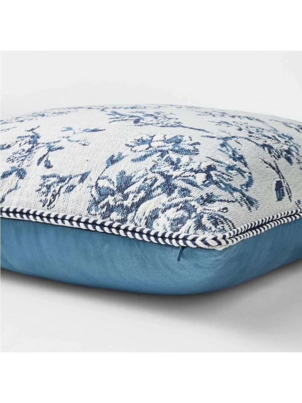NEW! Threshold w/Studio McGee- Oversized  Floral Jacquard Pillow,24”x24”